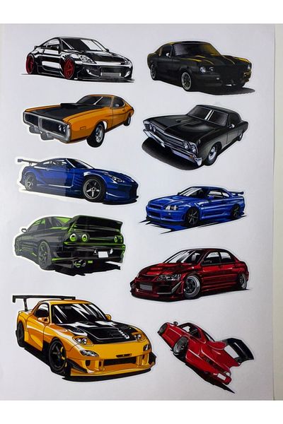 cakaybu Car Sticker (Sticker) Notebook, Helmet, Wall, Bicycle, Motorcycle, Cabinet, Door A4 Sizes