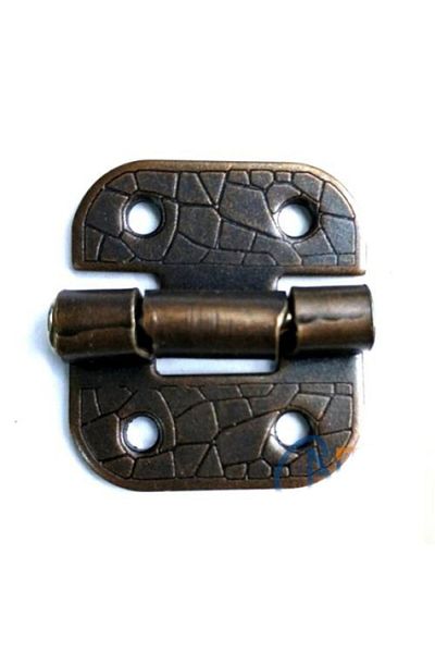 VİCEM Hinge with Stop - 30x33mm, Oxide, 1 Piece
