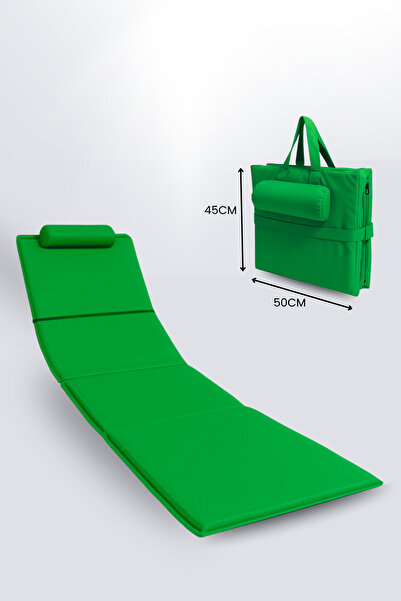 ecm proger Su Itici Kumaşıyla Şezlong Minderi - Yeşil