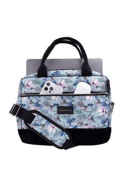 BloominBag حقيبة كمبيوتر محمول / ماك بوك مقاس 13-14 بوصة من تشيري بلوسوم