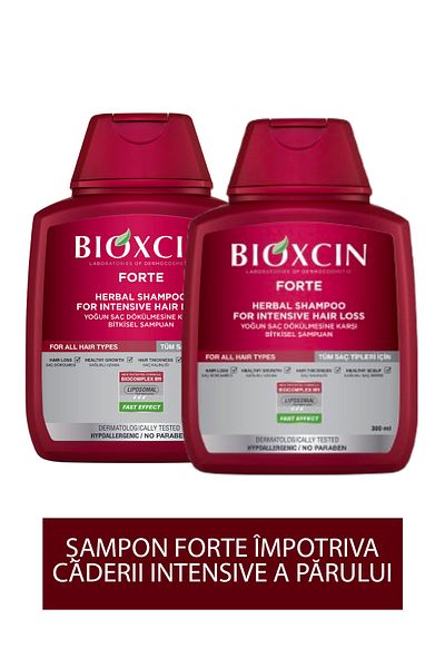 Bioxcin Forte Șampon Anti-Caderea Părului Pachet 2 300 Ml