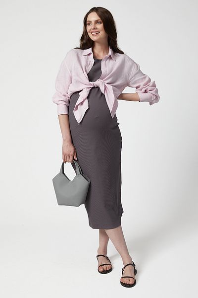 Style The Bump Φόρεμα εγκυμοσύνης Camille Anthracite