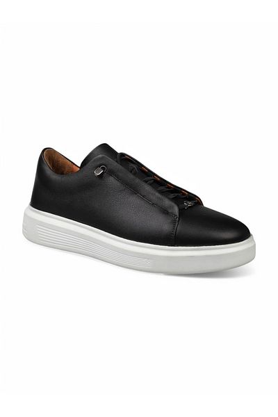 Pierre Cardin 62113 Ανδρικά παπούτσια Comfort Μαύρα Λευκά
