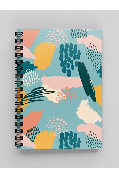Apeirona | Limitless Art Checked and Striped Notebook Set - A5 - Steel Spiral - 2x80 Pages