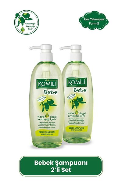 Komili Bebe Komili Tears-Free Baby Shampoo Set of 2 - 2 X 750 ML