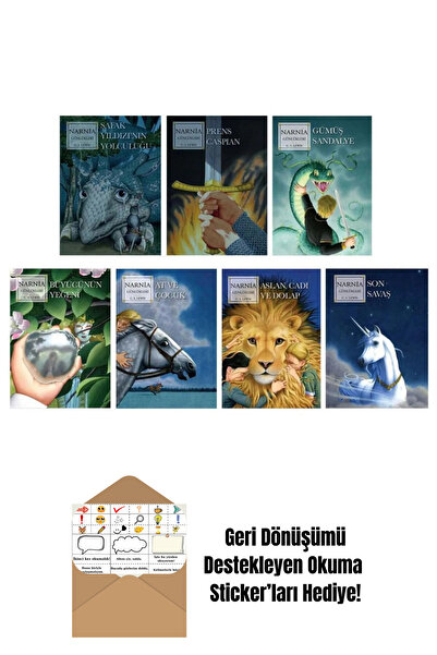 Doğan Egmont Narnia Günlükleri Seti Yeni Kapak (7 Kitap) + Okuma Sticker'ları