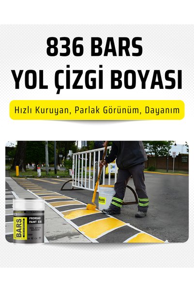 BARS 836 YOL ÇİZGİ BOYASI