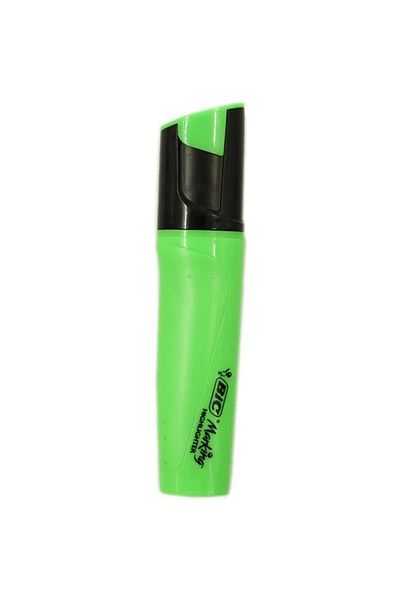 Bic Green Highlighter Flat Pen -943648