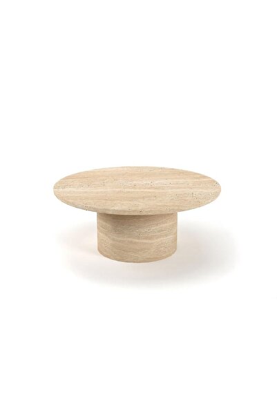 SİA ART DESİNG DOĞAL TRAVERTEN ORTA SEHPA