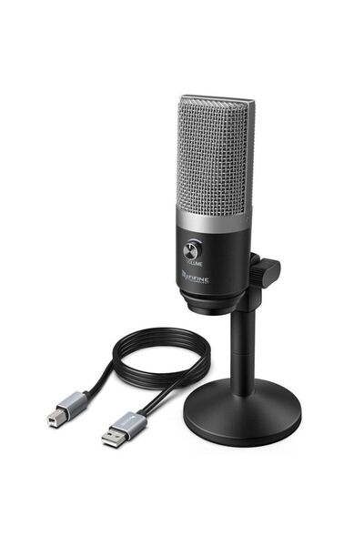 Fifine K670 Usb Mikrofon - Podcast - Yayıncı - Youtuber - Condenser - Bilgisa...