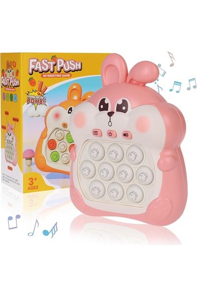 miraza Pop It Electronic Toy 999 Different Levels, 7 New Game Modes, Bunny Model, Antistress