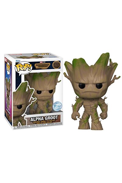 Funko Pop Marvel Guardians Of The Galaxy - Alpha Groot Special Edition No:1390 Bobble-head