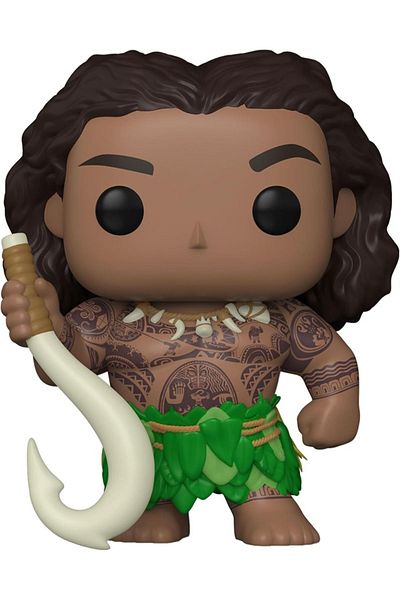 Funko Pop! Disney: Moana 2 Maui with Fish Hook Vinyl Figures