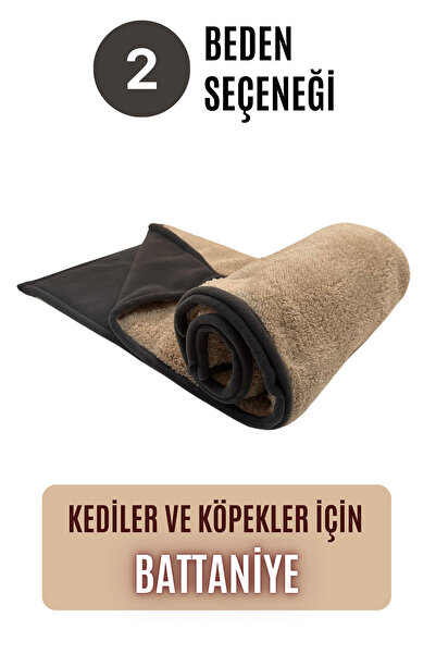pawdaz Çift Katlı, Yıkanabilir Kedi ve Köpek Battaniyesi