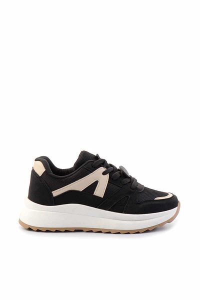 Bambi Black Mesh Women's Sneaker K01412600022