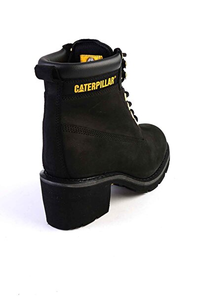 Caterpillar Black Leather Kadın Bot & Bootie CAT0111083401