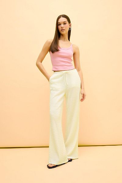 DeFacto Coool Flare Fit Elastic Waist Wrap Pants E9942ax25sm