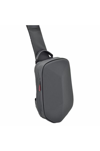 ÇÇS Τσάντα πλάτης και στήθους Ccs USB με ιμάντα ώμου Μαύρο