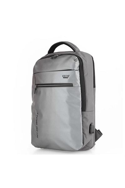 ÇÇS 51395 Fabric Backpack Gray