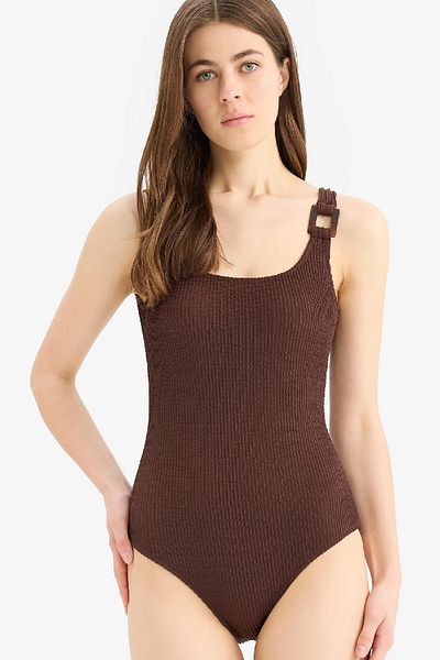 DeFacto Regular Fit Bürümcük Badeanzug-fall In Love T8005az25sm