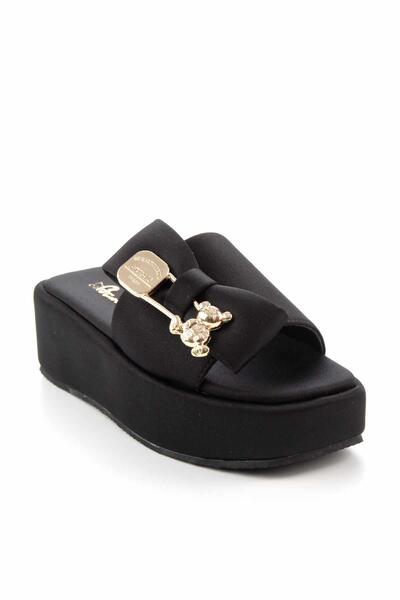 Bambi Black Women's Slippers K04192163117