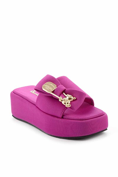 Bambi Φούξια Γυναικείες Παντόφλες K04192163117