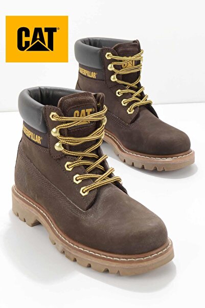 Caterpillar Lux Kadın Kahverengi Bot