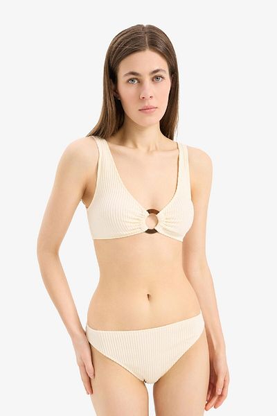 DeFacto Regular Fit Wrap Bikini Top - "In Love" Style