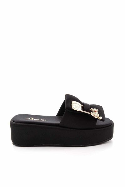 Bambi Black Women's Slippers K04192163117