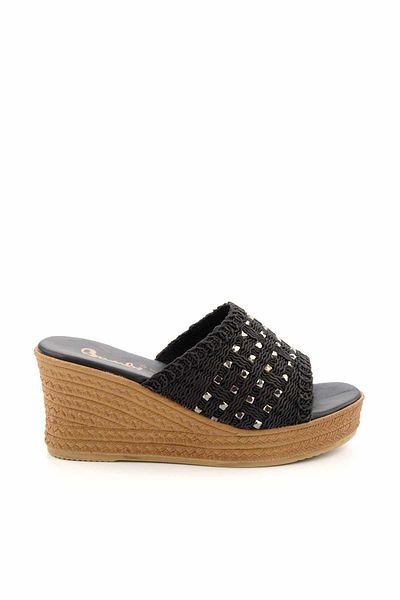Bambi Black Women's Slippers K04956015516