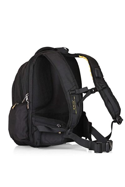 ÇÇS 51248 Su Geçirmez USB Girişli Laptop Bölmeli Sırt Çantası