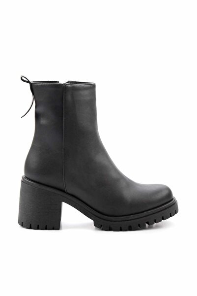 Bambi Siyah Kadın Bot & Bootie K02824201709