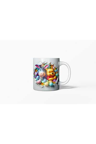 MECKSA Winne Pooh Coffee Mug Tea Cup 11 oz