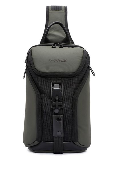 Derimod حقيبة كتف بحزام طويل أخضر للرجال من D-Pack 23WBD30096F