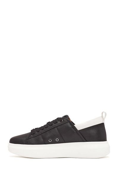 Derimod Acbc X Derimod Men's Black Lace-Up Sneakers 24Wfd 760018