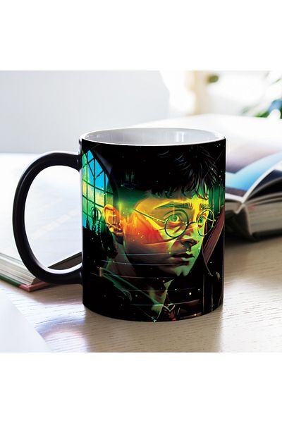 MECKSA Magical Sips – Harry Potter Edition Black Mug 11oz