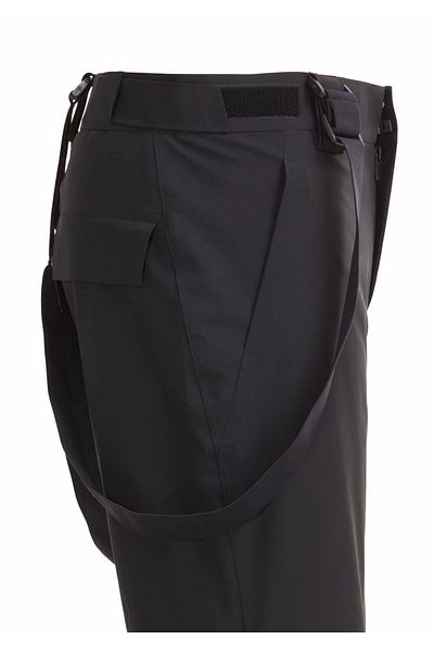 Ramsey Μαύρο Casual Παντελόνι Regular Fit - Απλό ύφανση