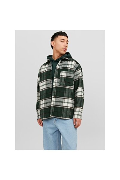 Jack & Jones Jack&jones Oversize Картатий сорочка з довгими рукавами - Повсякденна елегантність