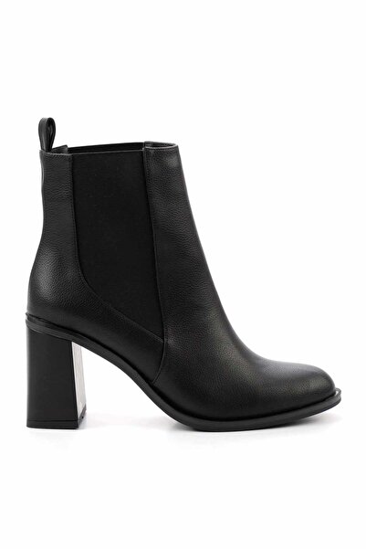 Bambi Siyah Kadın Bot & Bootie K02209070509