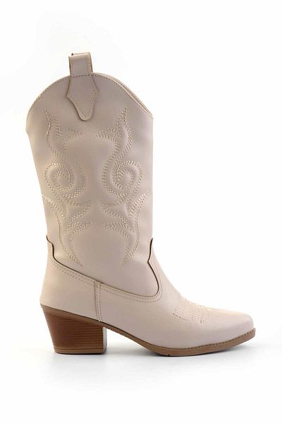 Bambi Beige Women's Boots & Booties02217100709