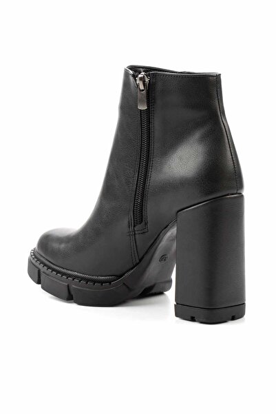 Bambi Siyah Kadın Bot & Bootie K02215300309