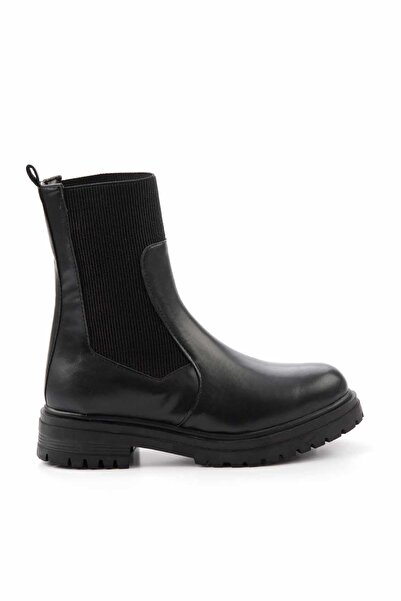 Bambi Siyah Kadın Bot & Bootie K02246260009