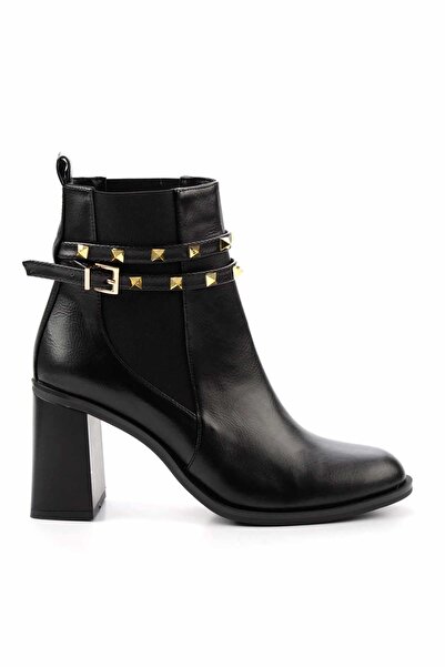 Bambi Siyah Kadın Bot & Bootie K02209700009