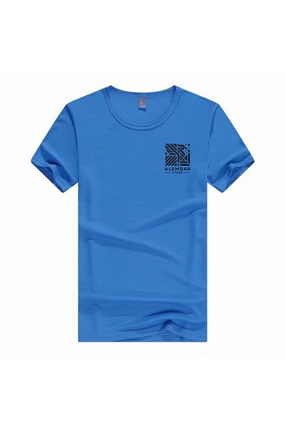 ALEMDAR STORE Alamdar Store Men's Quick-Drying, Moisture-Wicking, Lightweight Workout T-Shirt