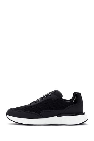 Derimod Men's Leather Black Sneakers - Lace-up, 24sfd623914