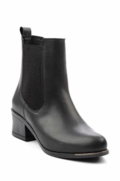 Bambi Siyah Kadın Bot & Bootie K02425265209