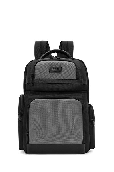Derimod D-Pack Men's Black Fabric Backpack 24Wbd30026F