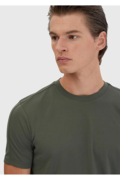 Ramsey Μπλουζάκι με λαιμόκοψη Khaki Crew