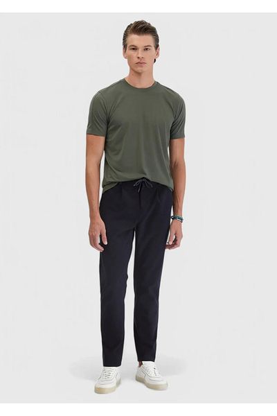 Ramsey Μπλουζάκι με λαιμόκοψη Khaki Crew