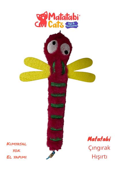 MATATABİ CATS Dragonfly (Rustling, Rattling, Matatabi Li, Plush Toy)